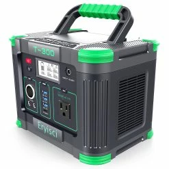 Eryisci ‎T300 300W Portable Power Station Solar Generators For Home Use Outdoor RV Camping Travel