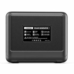 FOSSiBOT F2400 Portable Power Station, 2048Wh LiFePO4 Battery 2400W Output Solar Generator, 16 Output Ports, Input Power Adjustment Knob, Bidirectional Inverter - Black -IMOU Sales FOSSiBOT F2400 2048Wh Portable Power Station Black US Plug 518254 4