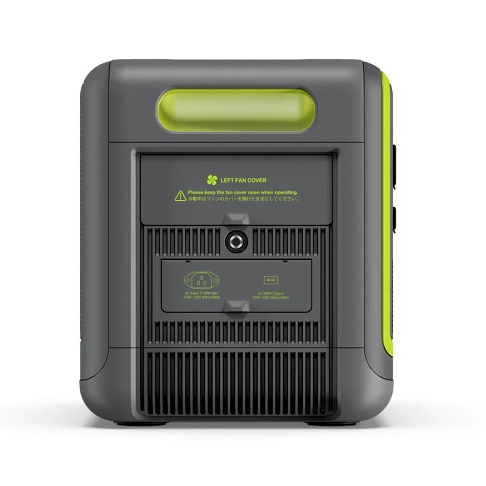 FOSSiBOT F2400 Portable Power Station, 2048Wh LiFePO4 Battery 2400W Output Solar Generator, 16 Output Ports, Input Power Adjustment Knob, Bidirectional Inverter - Green 5 FOSSiBOT F2400 Portable Power Station, 2048Wh LiFePO4 Battery 2400W Output Solar Generator, 16 Output Ports, Input Power Adjustment Knob, Bidirectional Inverter - Green - Image 3
