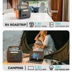 Flashfish A1001 1000W Portable Power Station, 1030Wh/278400mAh Solar Generator, Pure Sine Wave AC Ports, 7 Outputs, LED Lights - EU Plug 9 Flashfish A1001 1000W Portable Power Station, 1030Wh/278400mAh Solar Generator, Pure Sine Wave AC Ports, 7 Outputs, LED Lights - EU Plug -IMOU Sales Flashfish A1001 1000W 1030Wh Portable Power Station EU Plug 519163 2