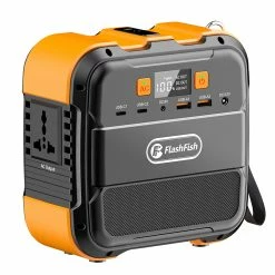 Flashfish A101 120W 98Wh 26400mAh Portable Power Station Backup Solar Generator For Outdoor Travel Camping Home
