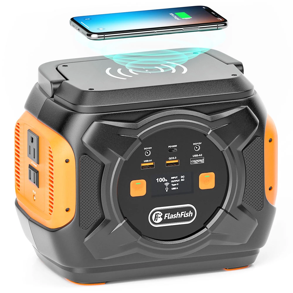 Flashfish A301 320W 292Wh 80000mAh Portable Power Station Backup Solar Generator For Outdoor Travel Camping Home 4 Flashfish A301 320W 292Wh 80000mAh Portable Power Station Backup Solar Generator For Outdoor Travel Camping Home - Image 2