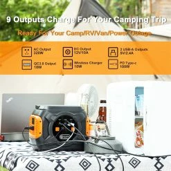 Flashfish A301 320W 292Wh 80000mAh Portable Power Station Backup Solar Generator For Outdoor Travel Camping Home 11 Flashfish A301 320W 292Wh 80000mAh Portable Power Station Backup Solar Generator For Outdoor Travel Camping Home -IMOU Sales Flashfish A301 320W 292Wh 80000mAh Portable Power Station 515938 3