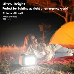 FF FlashFish A501 Portable Power Station 540Wh/500W (Peak 1000W) AC 230V Output Portable Solar Generator CPAP Battery Failure Provides Emergency Power Supply For Motorhomes/Vans Outdoor Camping -IMOU Sales Flashfish A501 500W Portable Power Station 509241 2