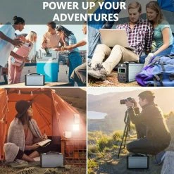 Flashfish G300 300W Portable Power Station, 222Wh/60000mAh Battery Solar Generator, 7 Outputs, 110V Pure Sine Wave Emergency Power Supply -IMOU Sales Flashfish G300 222Wh Portable Power Station 517008 5