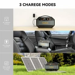 Gofort P56 330W Portable Power Station, 299Wh/80850mAh Portable Solar Generator, 10 Outputs, Built-in MPPT Controller 10 Gofort P56 330W Portable Power Station, 299Wh/80850mAh Portable Solar Generator, 10 Outputs, Built-in MPPT Controller -IMOU Sales Gofort P56 299Wh Portable Power Station 517042 3