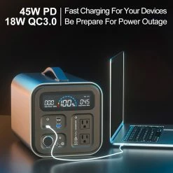 Gofort UA550 550Wh Portable Power Station 2x Pure Sine Wave AC110V Outlets 600W Inverter Solar Generator For RV -IMOU Sales Gofort UA550 550Wh Portable Power Station 490022 5