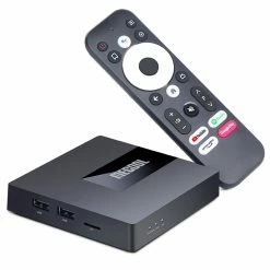 MECOOL KM7 TV Box Amlogic S905Y4 Quad Core 2GB RAM 16GB EMMC 2.4G+5G WIFI Bluetooth 4.2 Android 11 Google Certified AV1