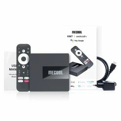 MECOOL KM7 TV Box Amlogic S905Y4 Quad Core 2GB RAM 16GB EMMC 2.4G+5G WIFI Bluetooth 4.2 Android 11 Google Certified AV1 -IMOU Sales Google Certified MECOOL KM7 Amlogic S905Y4 Android 11 AV1 TV Box 517246 2