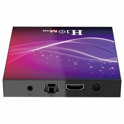 H10 MAX Android 10.0 Allwinner H616 6K TV Box 4GB/32GB Airplay USB2.0*3 WiFi LAN Google Play Youtube Netflix Facebook - Black 10 H10 MAX Android 10.0 Allwinner H616 6K TV Box 4GB/32GB Airplay USB2.0*3 WiFi LAN Google Play Youtube Netflix Facebook - Black -IMOU Sales H10 MAX Allwinner H616 4GB 32GB TV Box 894237