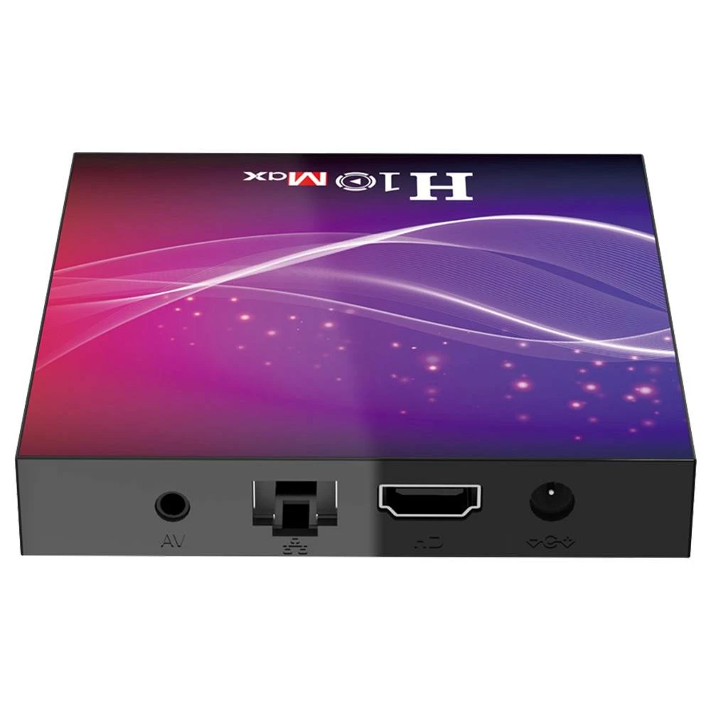 H10 MAX Android 10.0 Allwinner H616 6K TV Box 4GB/32GB Airplay USB2.0*3 WiFi LAN Google Play Youtube Netflix Facebook - Black 5 H10 MAX Android 10.0 Allwinner H616 6K TV Box 4GB/32GB Airplay USB2.0*3 WiFi LAN Google Play Youtube Netflix Facebook - Black - Image 3