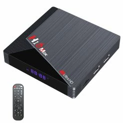 H10 MAX TV Box, 2GB RAM 16GB EMMC, Android 11, Amlogic S905W2, AV1, 2.4G+5G WIFI, Bluetooth 4.1 100M