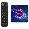 H9-X3 Amlogic S905x3 4GB/64GB Android 9.0 8K Video Decoding TV Box With Mobile Control Youtube Netflix Google Play 2.4G+5.8G WiFi Bluetooth LAN USB3.0 HDMI 2.1 - Black