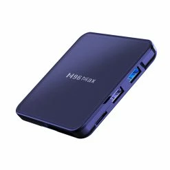 H96 Max V12 TV Box RK3318 Quad-core 4GB+32GB Android 12.0 Dual-band WiFi Bluetooth 4.0 STB Media Player - AU