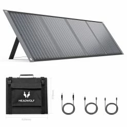 HEADWOLF S100 100 WATT 18V Portable Solar Panel For Power Station