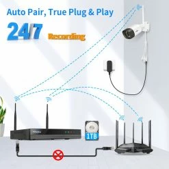 IMOU Sales -IMOU Sales Hiseeu 3MP Wireless CCTV Camera 500269 1