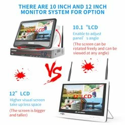 Hiseeu 4Pcs 8CH 3MP Wireless NVR IP Wifi Camera Outdoor IR Night Vision Security Cameras Surveillance -IMOU Sales Hiseeu 4Pcs 8CH 3MP Wireless NVR IP Wifi Camera 499040 5