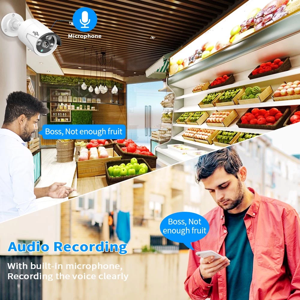 Hiseeu 5MP H.265 8CH POE Security Surveillance Camera System Kit Set AI Face Detection Audio Record IP Home 4 Hiseeu 5MP H.265 8CH POE Security Surveillance Camera System Kit Set AI Face Detection Audio Record IP Home - Image 2