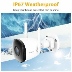IMOU Bullet 2C 4MP IP Wifi Hd 4MP (QHD) Outdoor Surveillance Camera, With Built-in Microphone, IP67 Waterproof -IMOU Sales Imou Bullet 2C 4MP IP Wifi hd 4MP QHD Outdoor Surveillance Camera 500466 4