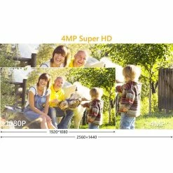 IMOU Bullet 2C 4MP IP Wifi Hd 4MP (QHD) Outdoor Surveillance Camera, With Built-in Microphone, IP67 Waterproof -IMOU Sales Imou Bullet 2C 4MP IP Wifi hd 4MP QHD Outdoor Surveillance Camera 500466 5