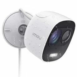 IMOU LOOC Weather Resistant Outdoor Security Camera 1080P, Night Vision, Active Deterrence, PIR Detection, Two-way Talk