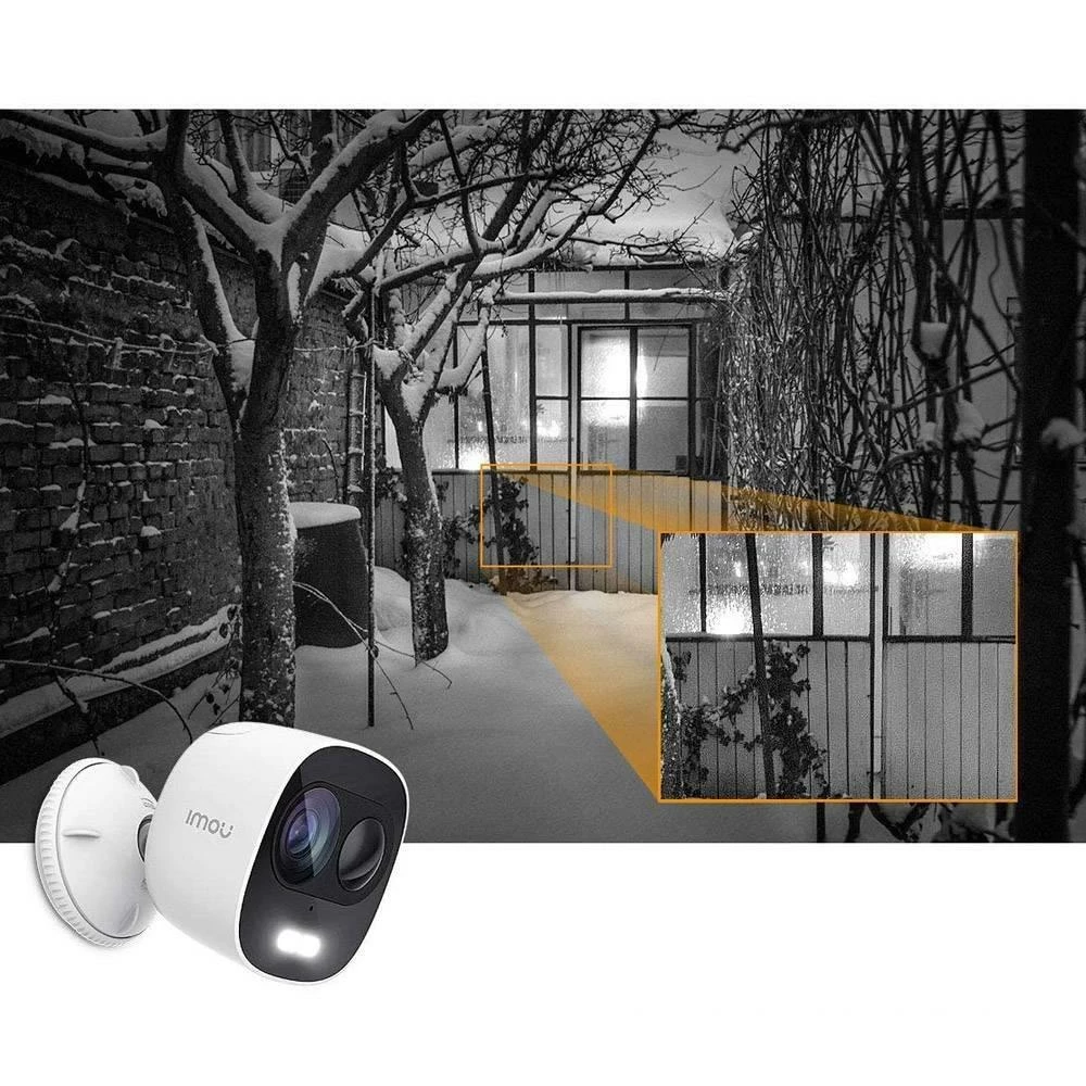 IMOU LOOC Weather Resistant Outdoor Security Camera 1080P, Night Vision, Active Deterrence, PIR Detection, Two-way Talk 5 IMOU LOOC Weather Resistant Outdoor Security Camera 1080P, Night Vision, Active Deterrence, PIR Detection, Two-way Talk - Image 3