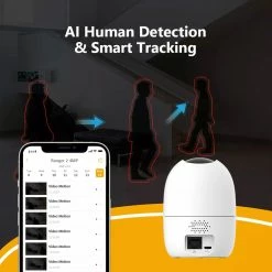 IMOU Ranger 2 4MP IP Camera 360 Degree Coverage With AI Human Detection And Privacy Mode, Human Detection, Night Vision -IMOU Sales Imou Ranger 2 4MP IP Camera 500503 2
