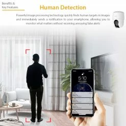 IMOU Ranger 2C 4MP Home Wifi 360 Camera Human Detection Night Vision Baby Security Surveillance Wireless IP Camera 8 IMOU Ranger 2C 4MP Home Wifi 360 Camera Human Detection Night Vision Baby Security Surveillance Wireless IP Camera -IMOU Sales Imou Rex smart cruise camera 4mp with panoramic view built 500415 2