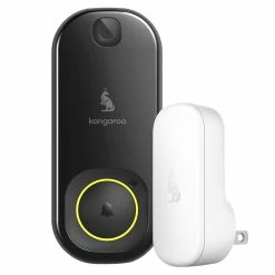 IMOU Sales 19 Kangaroo A0008 Smart WiFi Camera Doorbell With Chime, Infrared Night Vision, Motion Detection, Battery Powered US Plug