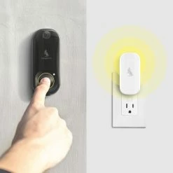 Kangaroo A0008 Smart WiFi Camera Doorbell With Chime, Infrared Night Vision, Motion Detection, Battery Powered US Plug 12 Kangaroo A0008 Smart WiFi Camera Doorbell With Chime, Infrared Night Vision, Motion Detection, Battery Powered US Plug -IMOU Sales Kangaroo A0008 Smart WiFi Video Doorbell with Chime 518434 4