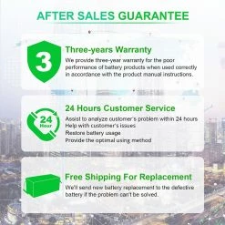 LANPWR LiFePO4 Battery Pack 12V 150Ah 1920Wh Lithium Battery, Built-in 100A BMS, IP65 Waterproof, For Replacing Most Of Backup Power, Home Energy Storage And Off-Grid -IMOU Sales LANPWR LiFePO4 Battery Pack 12V 150Ah 519512 3