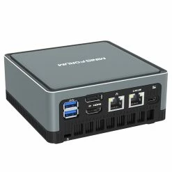 MINISFORUM U820 Intel Core I5-8279U 8GB RAM 256GB SSD Licensed Windows 10 Pro Mini PC WIFI 6 2.5G LAN SATA*2 RJ45*2 HDMI DP -IMOU Sales MINISFORUM U820 i5 8259U 8G RAM 256G Windows10 Mini PC 455772 3