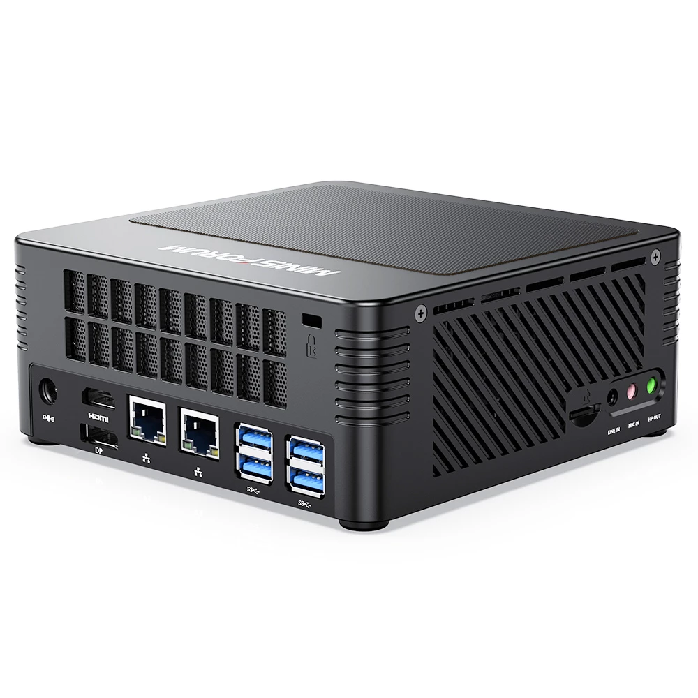 MINISFORUM EliteMini X500 Mini PC 8GB DDR4 256GB SSD AMD Ryzen5 5600G Hexa Core Radeon Graphics HDMI DP 5 MINISFORUM EliteMini X500 Mini PC 8GB DDR4 256GB SSD AMD Ryzen5 5600G Hexa Core Radeon Graphics HDMI DP - Image 3