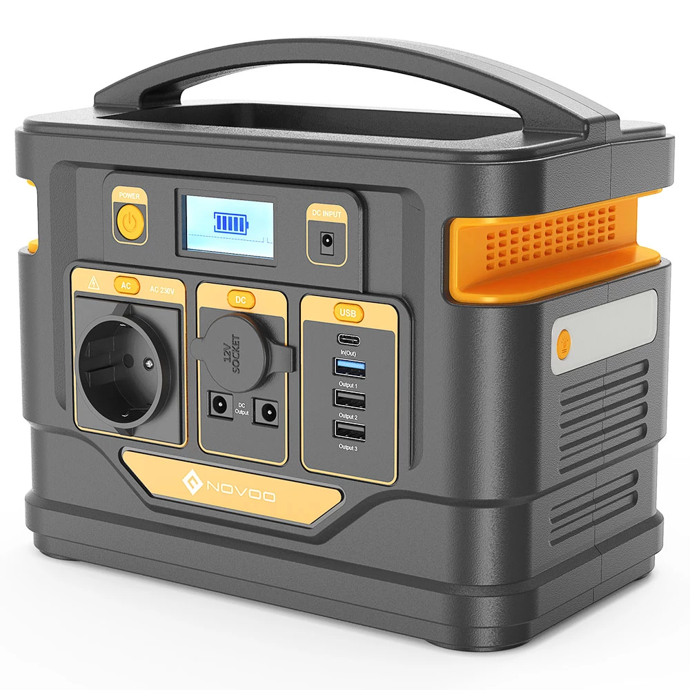NOVOO 296Wh Portable Power Station With 300W AC Socket PD 45W USB C Port Car Socket 3 USB A Ports Total 8 Ports 3 NOVOO 296Wh Portable Power Station With 300W AC Socket PD 45W USB C Port Car Socket 3 USB A Ports Total 8 Ports