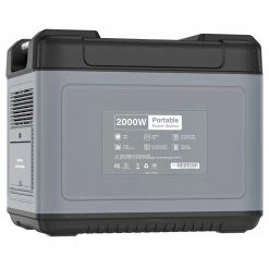 OUKITEL P2001 2000W Portable Power Station, 2000Wh LiFePO4 Battery 3500+ Cycles Pure Sine Wave AC Sockets, Cigar Lighter XT60 DC5521 USB QC3.0 USB-C PD 100W, Super Fast Recharge Durable Generator For Home Outdoor Camping Barbeque Party Solar Battery -IMOU Sales OUKITEL P2001 Ultimate Portable Power Station 496766 4