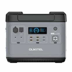 OUKITEL P2001 Ultimate 2000W Portable Power Station + 2 X Flashfish SP18V 100W Portable Solar Panel Outdoor Power Supply Kit, 2000Wh LiFePO4 Battery With Pure Sine Wave AC Outlets, QC3.0 & USB-C PD 100W, Super Fast Recharge Durable Generator -IMOU Sales OUKITEL P2001 Ultimate Portable Power Station EU Plug 517043 0 2