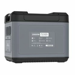 OUKITEL P2001 Ultimate 2000W Portable Power Station, 2000Wh LiFePO4 MPPT Solar Generator With Pure Sine Wave AC Outlets, QC3.0 & USB-C PD 100W, Super Fast Recharge Durable Generator For Home Outdoor Camping RV CPAP Emergencies Solar Battery - EU Plug -IMOU Sales OUKITEL P2001 Ultimate Portable Power Station EU Plug 517043 3