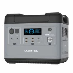 OUKITEL P2001 Ultimate 2000W Portable Power Station + Flashfish SP18V 100W Portable Solar Panel Outdoor Power Supply Kit, 2000Wh LiFePO4 Battery With Pure Sine Wave AC Outlets, QC3.0 & USB-C PD 100W, Super Fast Recharge Durable Generator For Outdoor -IMOU Sales OUKITEL P2001 Ultimate Portable Power Station EU Plug 517043 4 1