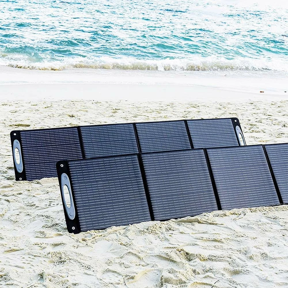 OUKITEL PV200 Foldable Solar Panel With Kickstand, 21.7% Solar Conversion Efficiency, IP65 Waterproof 4 OUKITEL PV200 Foldable Solar Panel With Kickstand, 21.7% Solar Conversion Efficiency, IP65 Waterproof - Image 2