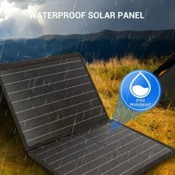 ROCKPALS RP081 60W Portable Foldable Solar Panel With Kickstand, 23% High Efficiency, IP65 Waterproof, Support Parallel 13 ROCKPALS RP081 60W Portable Foldable Solar Panel With Kickstand, 23% High Efficiency, IP65 Waterproof, Support Parallel -IMOU Sales ROCKPALS RP081 60W Portable Solar Panel With Bracket 518386 5