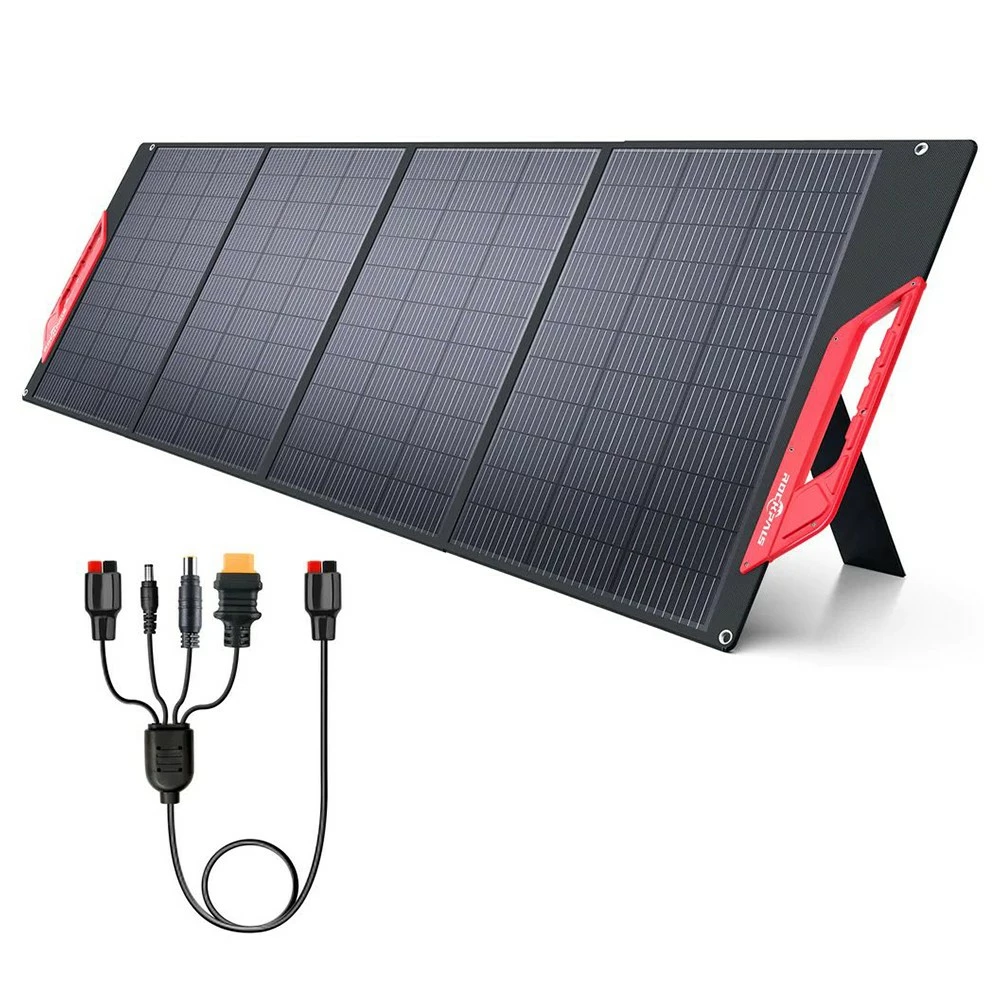 ROCKPALS RP085 200W Portable Foldable Solar Panel, 23.5% High Efficiency, IP65 Waterproof, Support Parallel 3 ROCKPALS RP085 200W Portable Foldable Solar Panel, 23.5% High Efficiency, IP65 Waterproof, Support Parallel