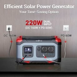 ROCKPALS RP1300 Portable Power Station, 1254.4Wh LiFePO4 Battery Solar Generator, 1300W AC Outlets, Peak 2000W, 9 Outputs 11 ROCKPALS RP1300 Portable Power Station, 1254.4Wh LiFePO4 Battery Solar Generator, 1300W AC Outlets, Peak 2000W, 9 Outputs -IMOU Sales ROCKPALS RP1300 1300W Portable Power Station 519187 3