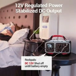 ROCKPALS Rockpower 500W Portable Power Station, 505Wh Solar Generator, 110V Pure Sine AC Outlets, MPPT Solar Controller 12 ROCKPALS Rockpower 500W Portable Power Station, 505Wh Solar Generator, 110V Pure Sine AC Outlets, MPPT Solar Controller -IMOU Sales ROCKPALS Rockpower 500W Portable Power Station US Plug 514036 4