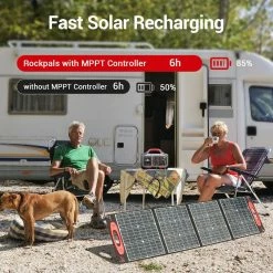 ROCKPALS Rockpower 500W Portable Power Station, 505Wh Solar Generator, 110V Pure Sine AC Outlets, MPPT Solar Controller 13 ROCKPALS Rockpower 500W Portable Power Station, 505Wh Solar Generator, 110V Pure Sine AC Outlets, MPPT Solar Controller -IMOU Sales ROCKPALS Rockpower 500W Portable Power Station US Plug 514036 5