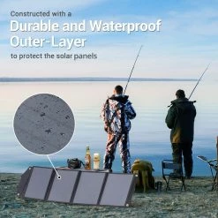 ROCKPALS SP002 60W Foldable Solar Panel, 21.5%-23.5% High Efficiency, Waterproof, Support Parallel 11 ROCKPALS SP002 60W Foldable Solar Panel, 21.5%-23.5% High Efficiency, Waterproof, Support Parallel -IMOU Sales ROCKPALS SP002 60W Foldable Solar Panel 518385 3