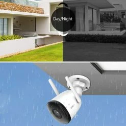 IMOU Bullet 2C WiFi Outdoor Security Camera 1080P FHD Night Vision IP67 Weather Resistant Home Company Security Monitor - White -IMOU Sales Surveillance Camera Outdoor AI Human Motion Sensor IP67 Weatherproof 472476 2