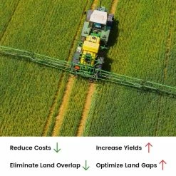 Sveaverken F100 Auto Steer System For Tractor, GNSS Receiver, 410mm Large Steering Wheel, 2.5cm High Accuracy Operation -IMOU Sales Sveaverken F100 Auto Steer System for Tractor 518403 3