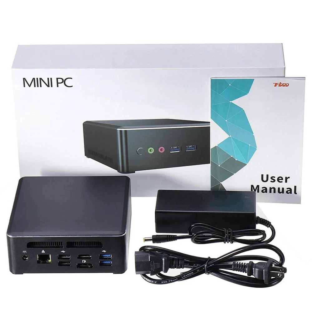 T-bao MN27 4GB DDR4 128GB NVME SSD Windows 10 Mini PC AMD Ryzen 7 2700U Radeon Vega 10 Graphics HDMI+DP 8 T-bao MN27 4GB DDR4 128GB NVME SSD Windows 10 Mini PC AMD Ryzen 7 2700U Radeon Vega 10 Graphics HDMI+DP - Image 6