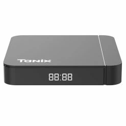 TANIX W2 TV BOX Android 11 Amlogic S905W2 Quad Core ARM Cortex A53 2G DDR4 RAM 16GB ROM 2.4G+5G WiFi BT 4K - UK Plug -IMOU Sales TANIX W2 TV BOX Amlogic S905W2 2G RAM 16G ROM 5G WiFi BT UK Plug 501137 2