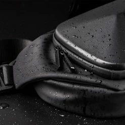 Tracker TAJEZZO POLY Polyhedron Crossbody Bag Outdoor Hiking Riding - Black -IMOU Sales Tracker TAJEZZO POLY Polyhedron Crossbody Bag Black 900855